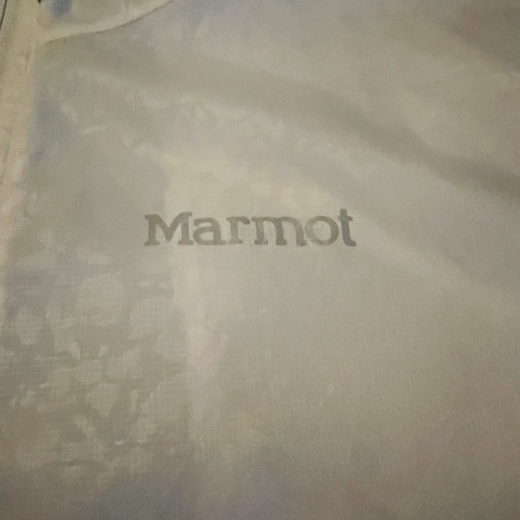 MARMOT WOMEN’S WHITE LIGHTSWEIGHT WINDBREAKER SIZE MEDIUM - Picture 6 of 13